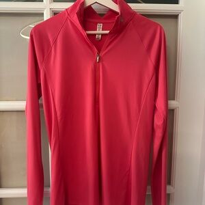 Under Armour Pink HeatGear Pullover